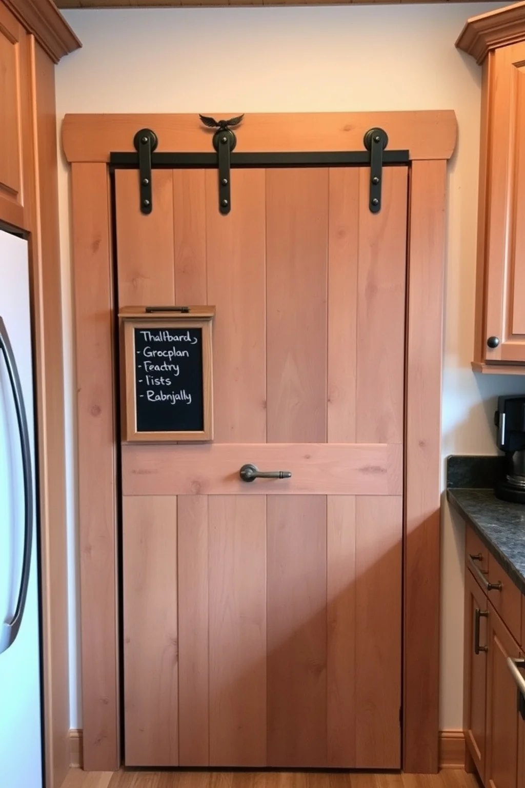 11. Rustic Pantry Doors