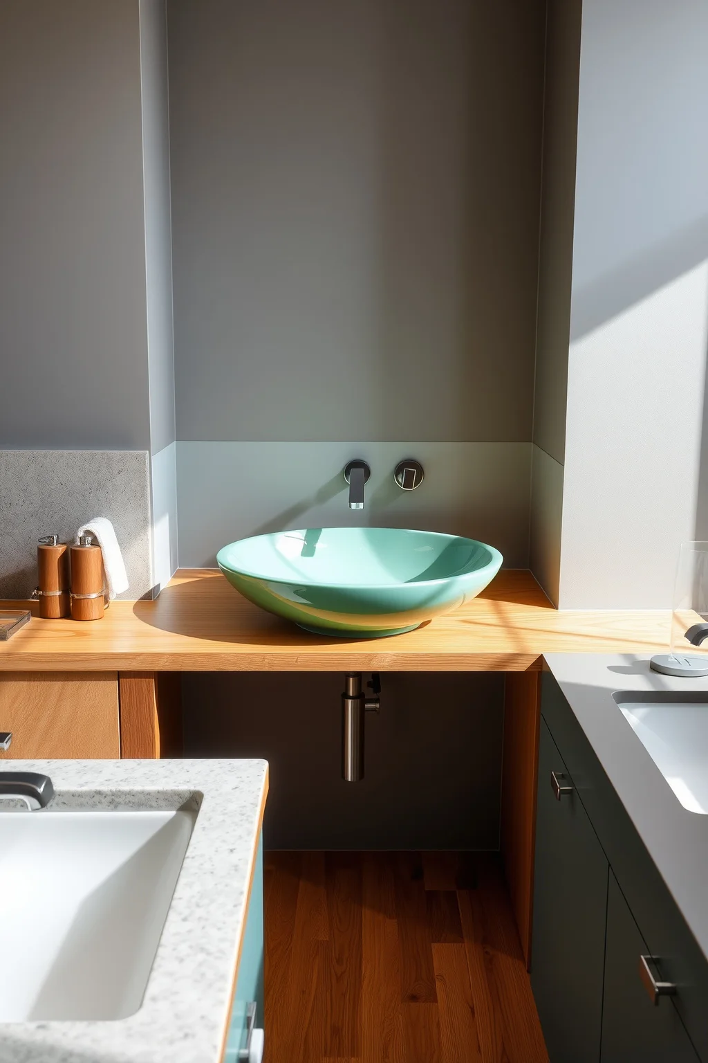 11. Sage Green Sink