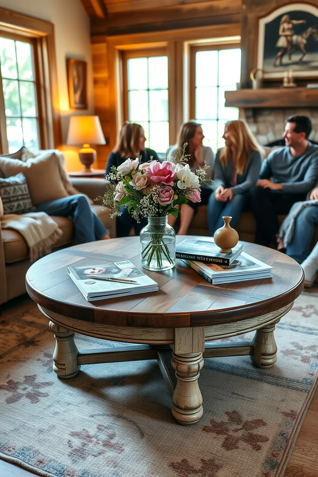 11. Vintage-inspired Coffee Tables