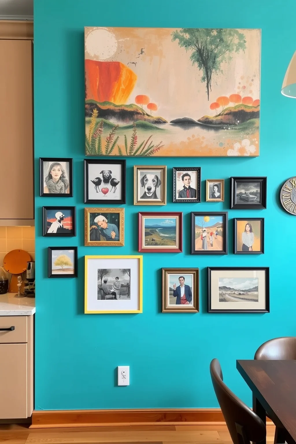 12. Artistic Wall D&eacute;cor
