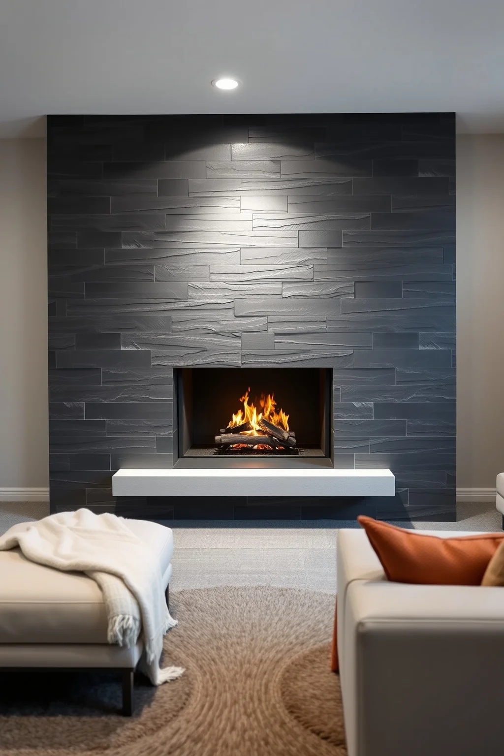 12. Contemporary Slate Tiles