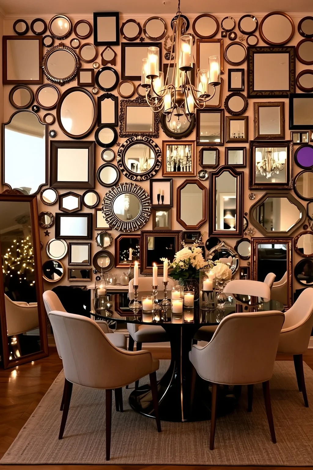 12. Elegant Mirrors