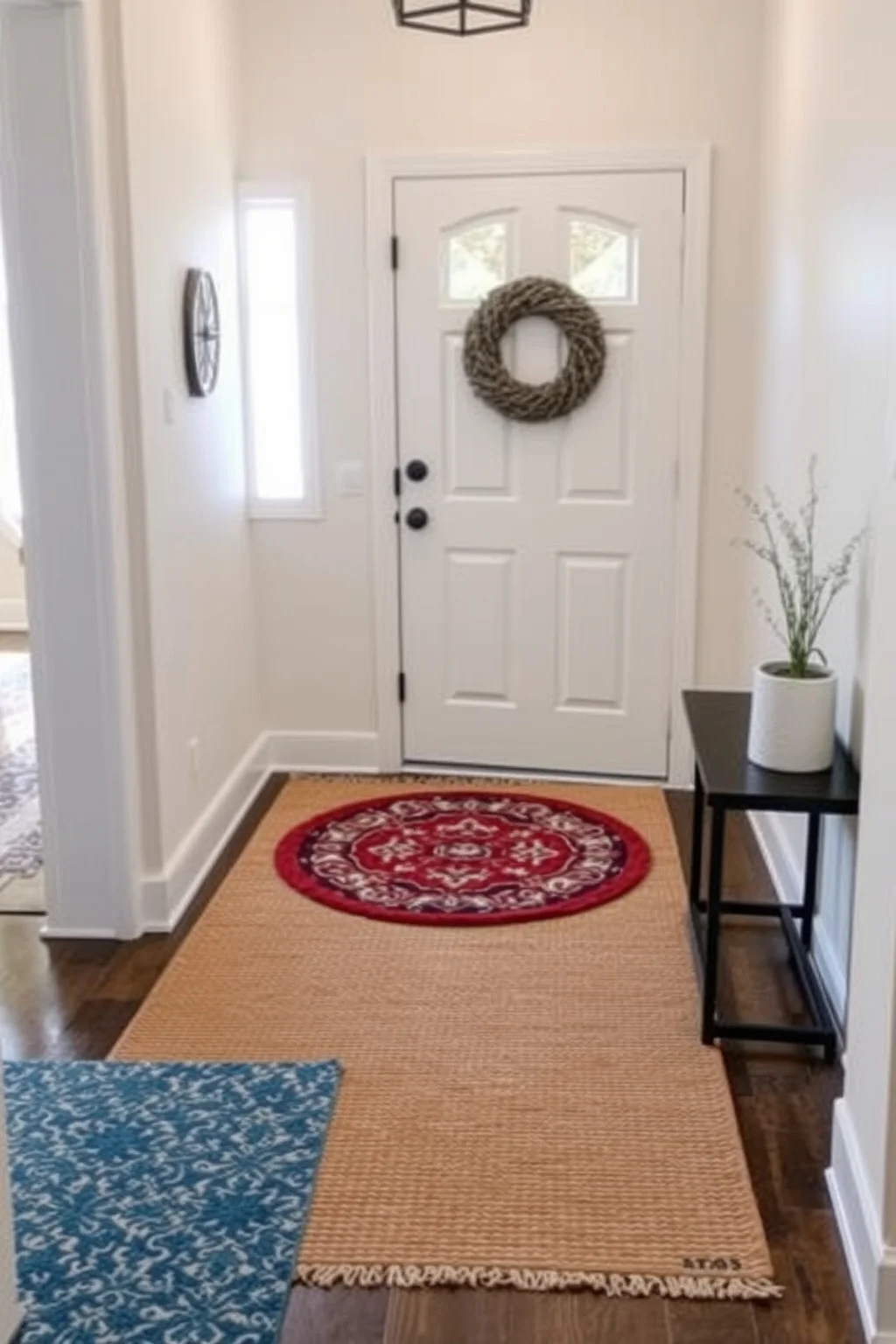 12. Layered Rugs