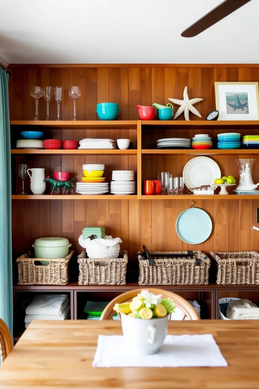 12. Open Shelving