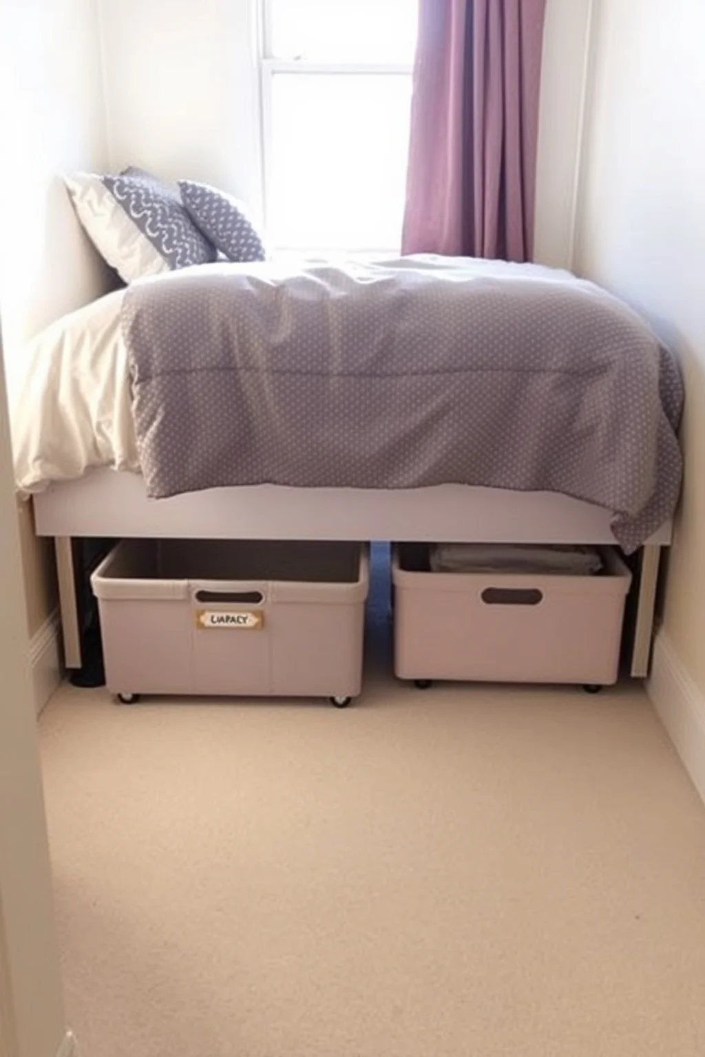 12. Opt for Under-Bed Storage
