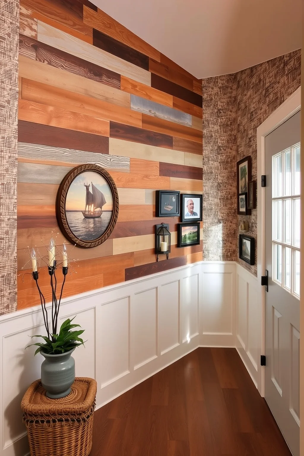 12. Rustic Accent Wall