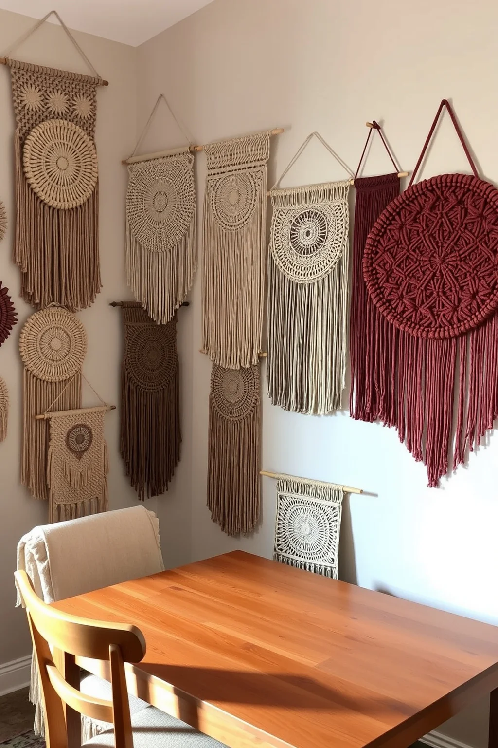12. Textured Wall Hangings