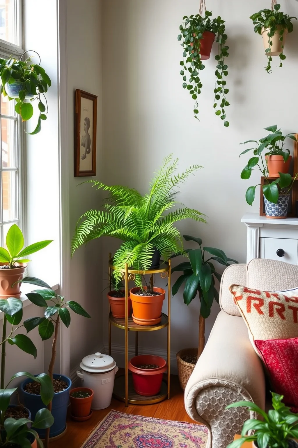12. Vintage Plant Stands