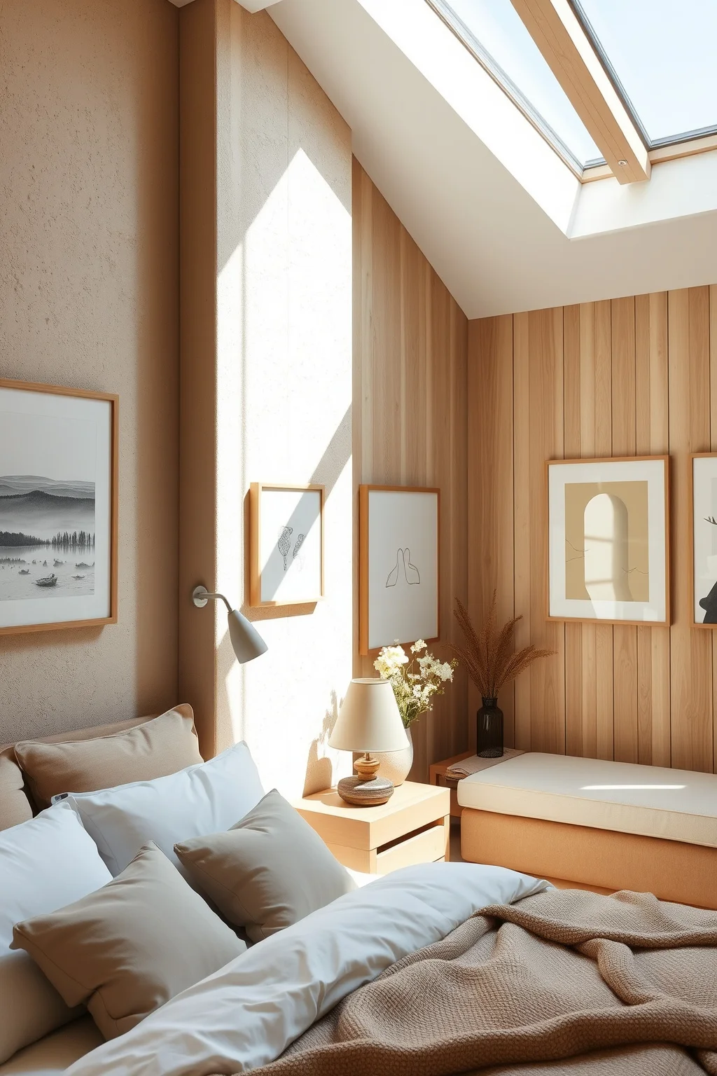 13. Beige Textured Walls