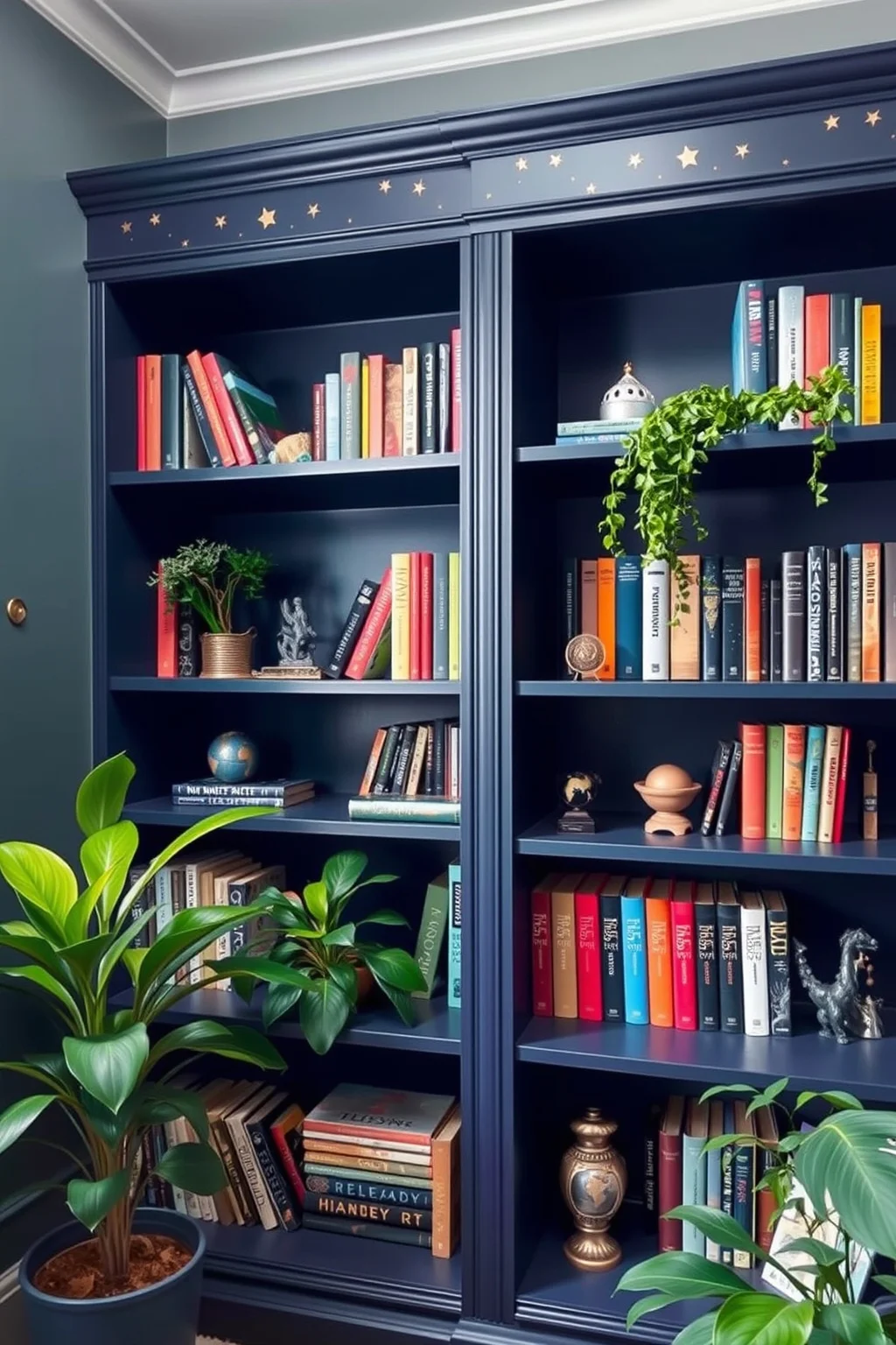13. Celestial Bookshelves