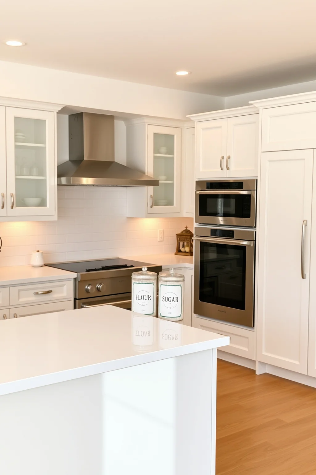 13. Clear Countertops