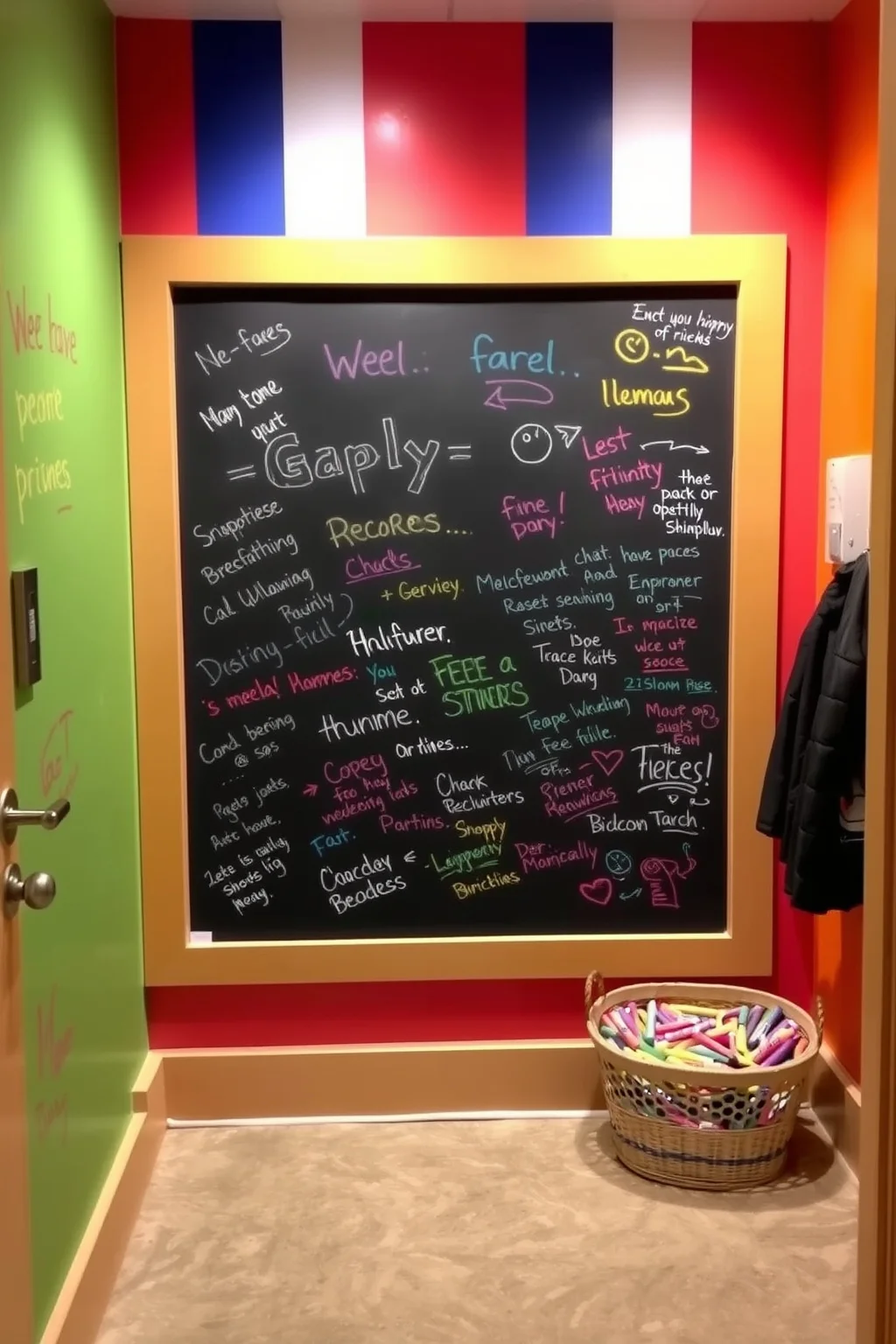 13. Consider a Chalkboard Wall