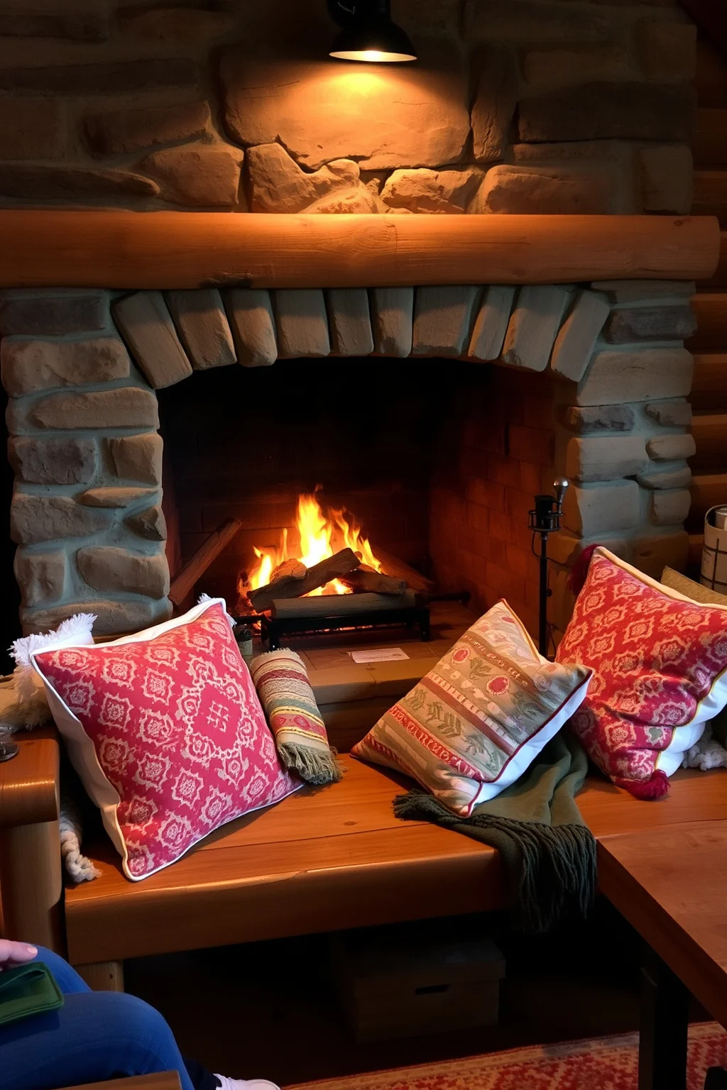 13. Cozy Benches