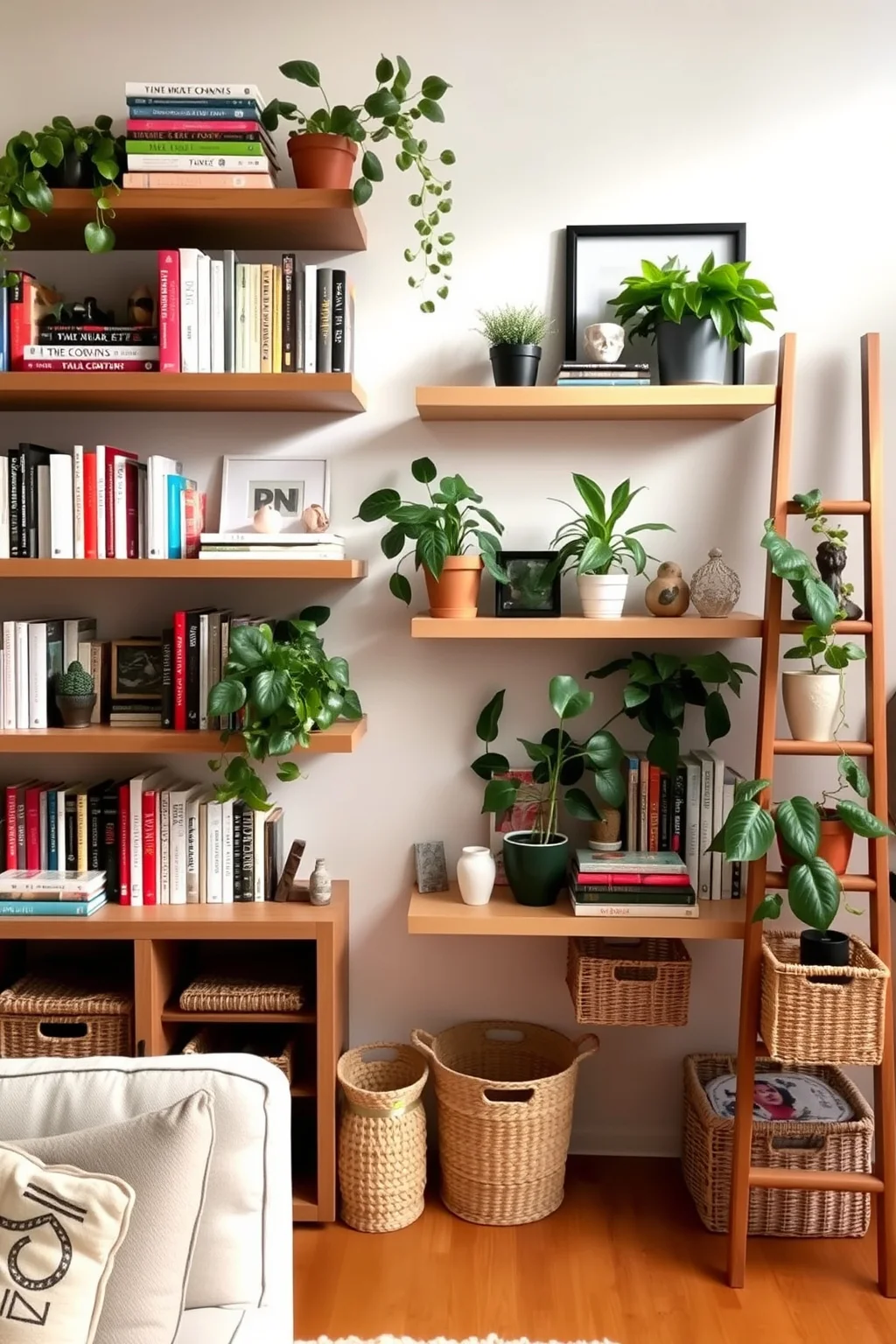 13. Creative Shelving