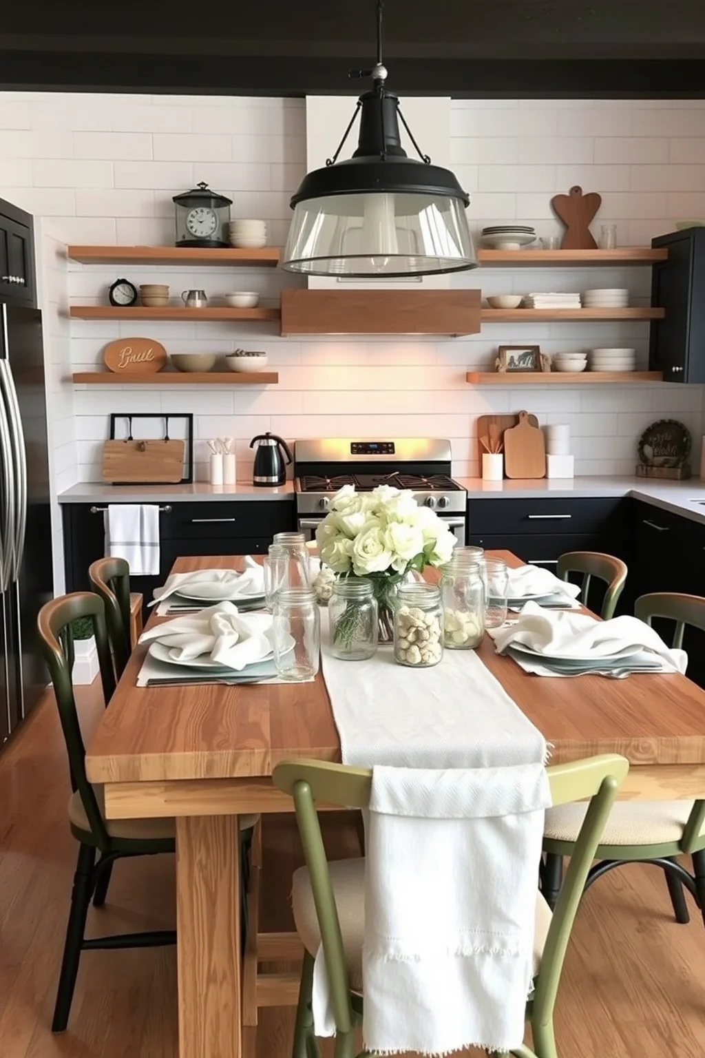 13. Modern Farmhouse Monochrome