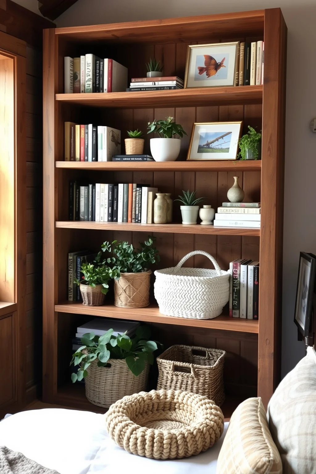 13. Open Shelving
