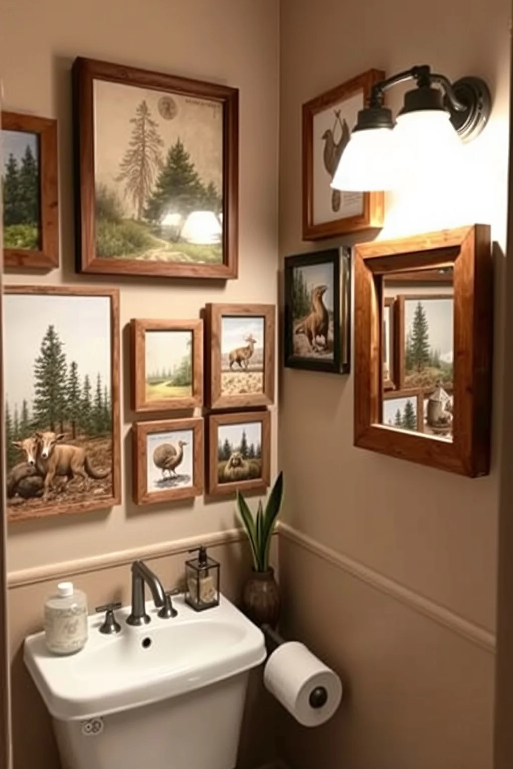 13. Rustic Wall Art