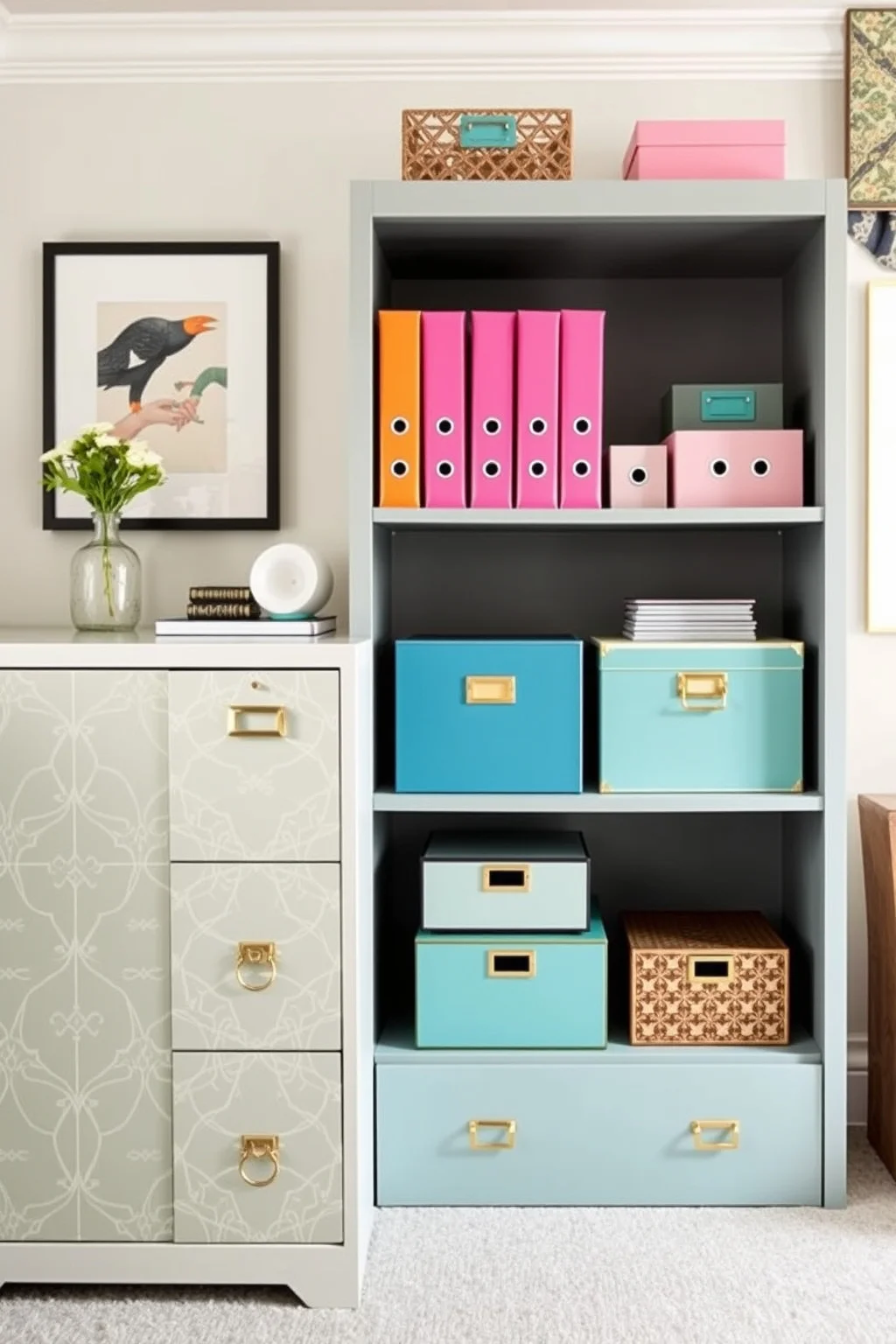 13. Stylish Filing Solutions