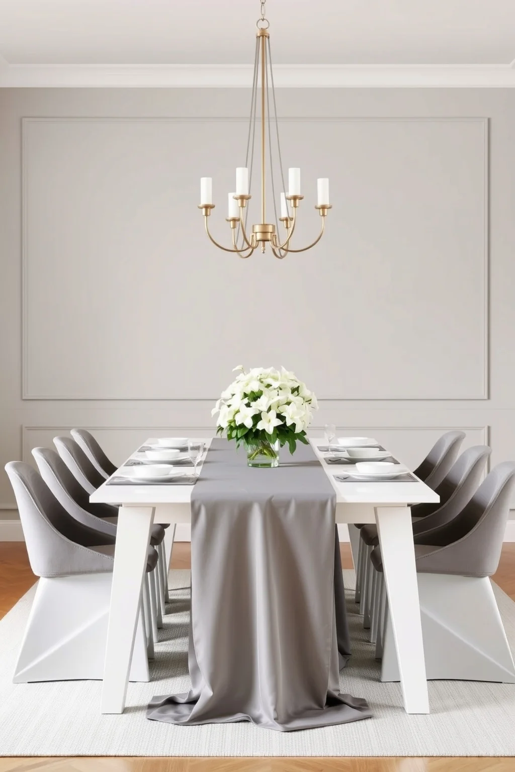 13. Timeless White and Gray