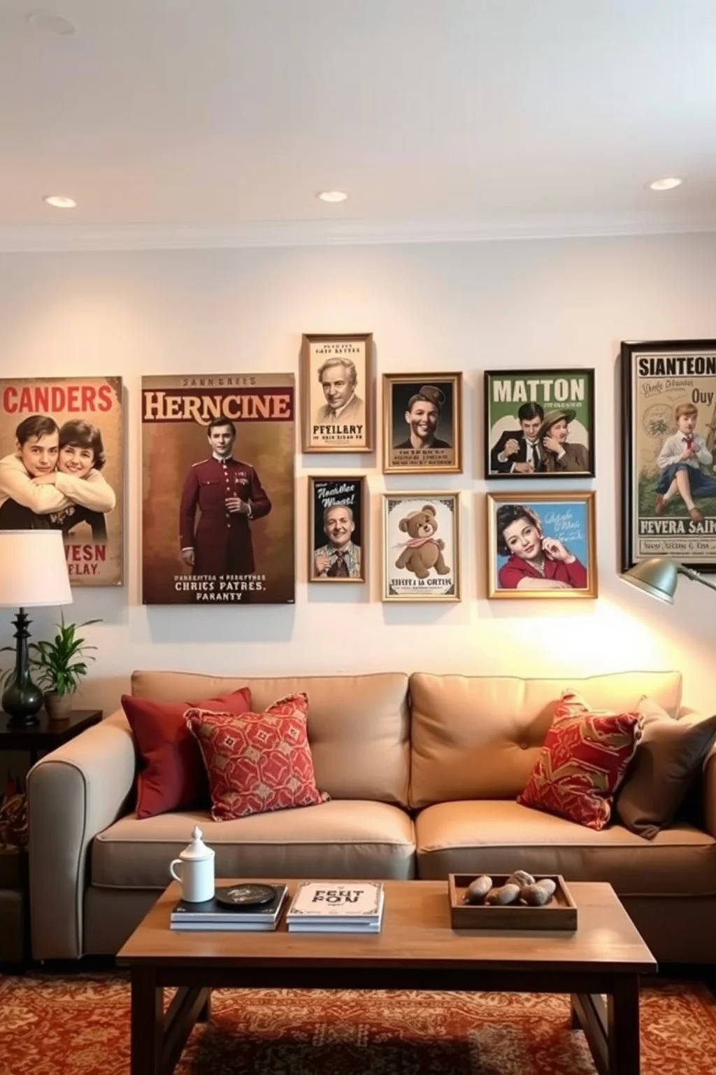 13. Vintage-inspired Wall Art