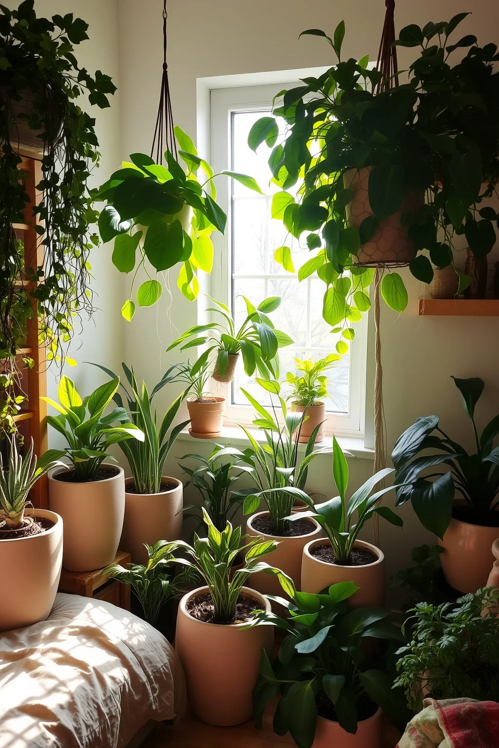 14. Beige Plants and Greenery