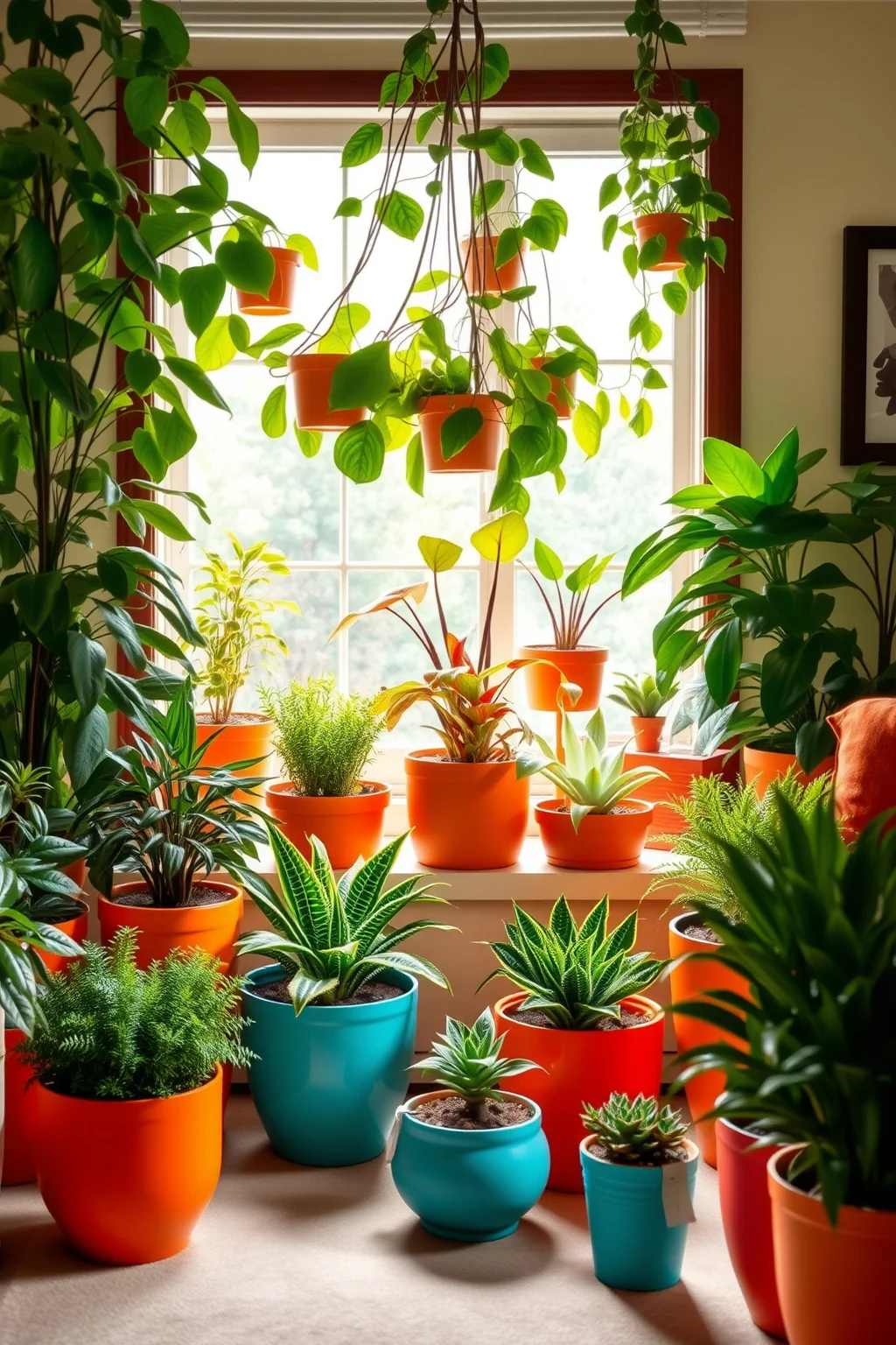 14. Colorful Plants
