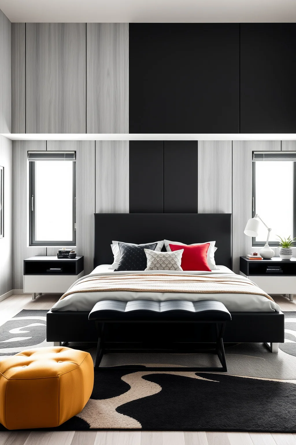 14. Contemporary Paneling
