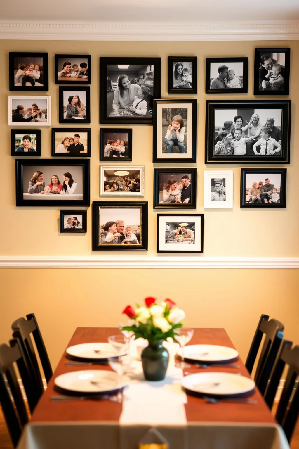 14. Family Photos Display