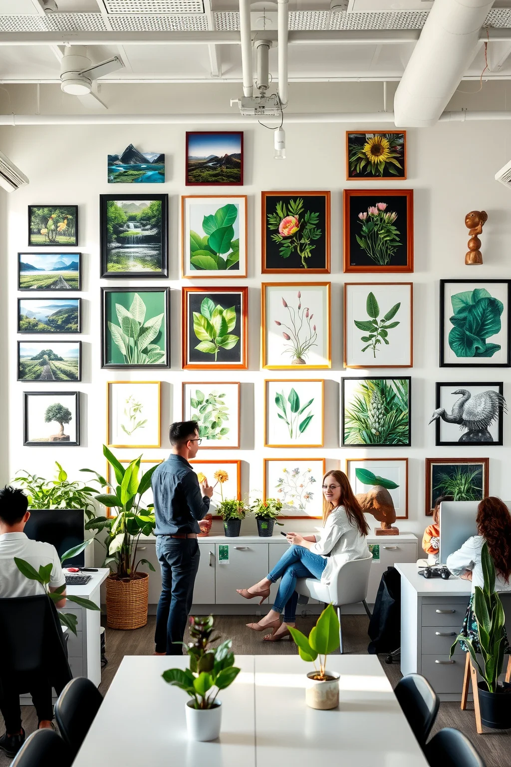 14. Incorporate Green Art