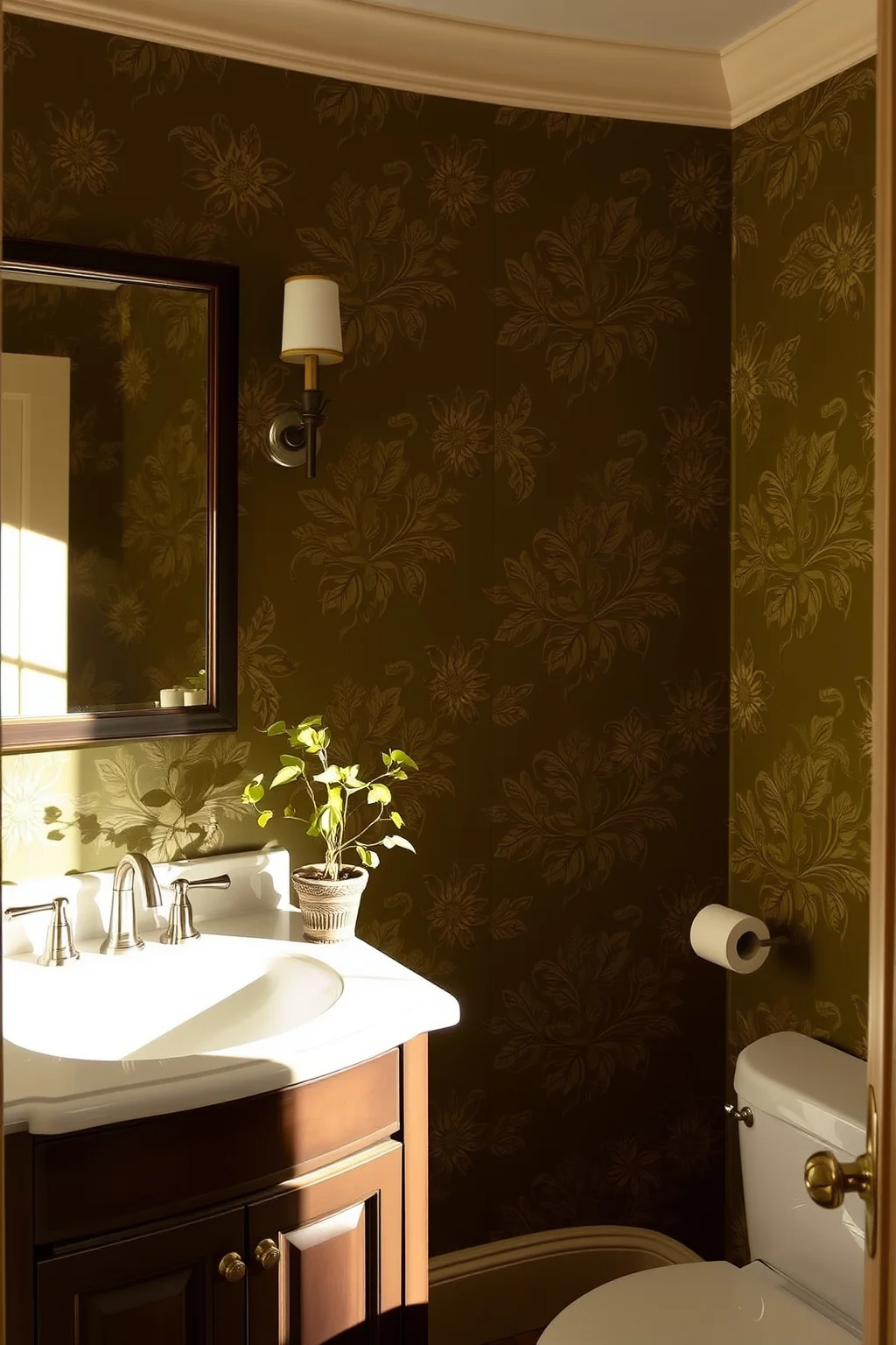 14. Olive Green Wallpaper