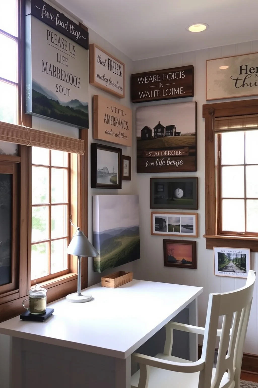 14. Rustic Wall Art