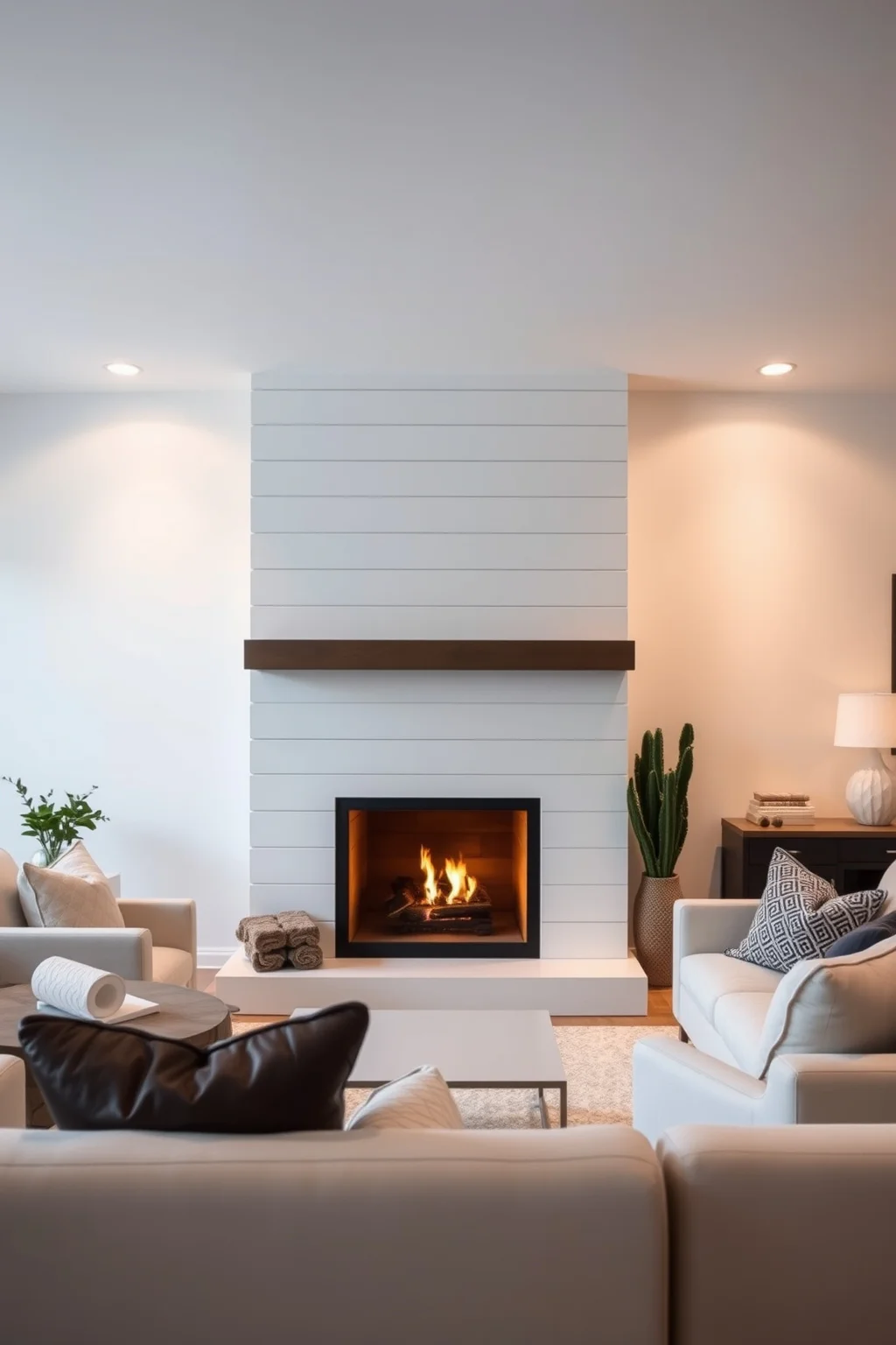 14. Shiplap with a Modern Twist