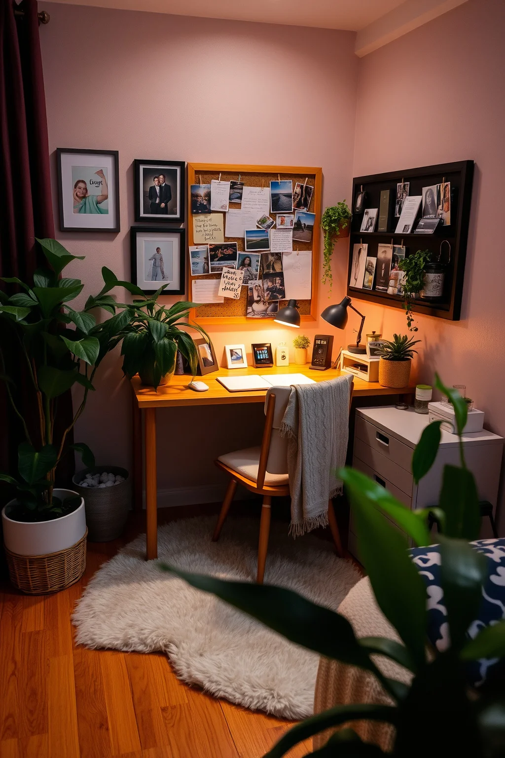 15. A Cozy Work Corner