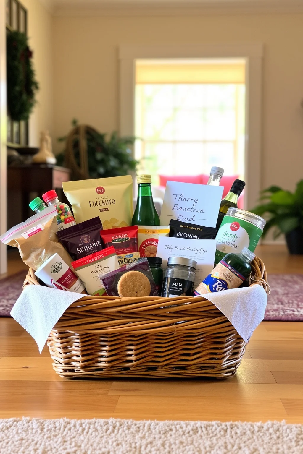 15. A Welcome Basket