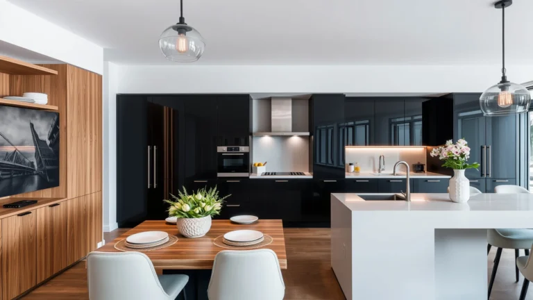 15 Black and Wood Kitchen Ideas That Feel Modern Luxe