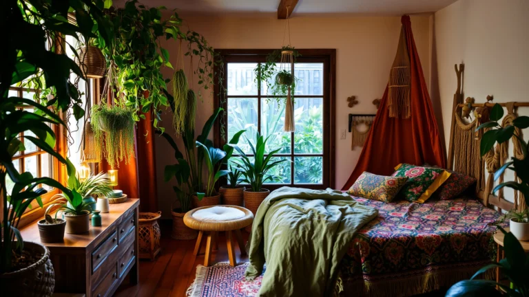 15 Boho Jungle Bedroom Ideas That Feel Lush and Cozy