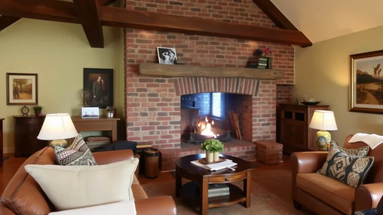 15 Brick Fireplace Ideas That Add Rustic Character
