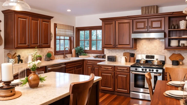 15 Brown Kitchen Cabinet Ideas That Feel Warm and Timeless