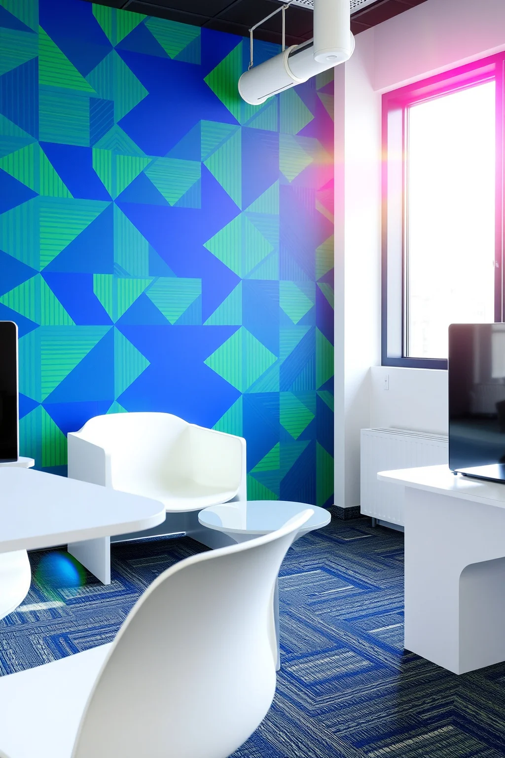 15. Colorful Accent Wall