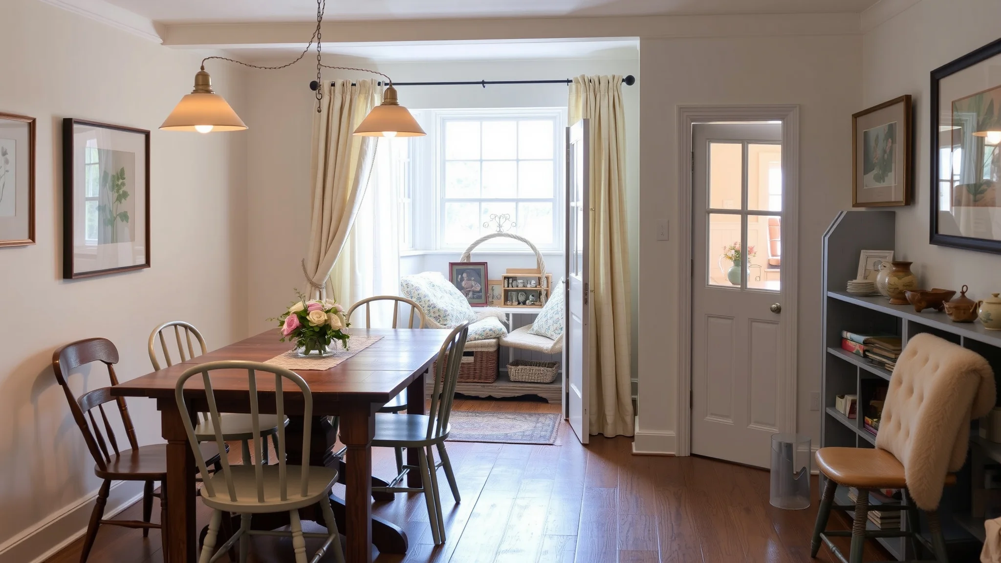 15 Cottage Dining Room Ideas Full of Warm Character
