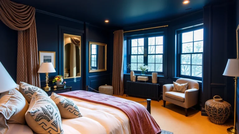 15 Dark Blue Bedroom Ideas for a Cozy Luxe Retreat