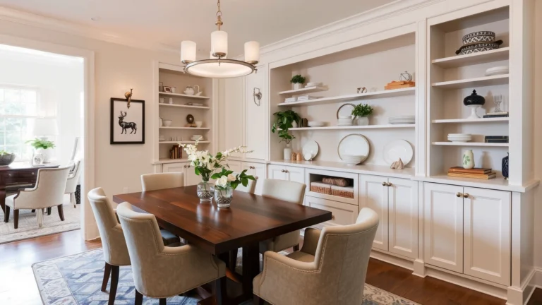 15 Dining Room Built-In Ideas for Stylish Storage