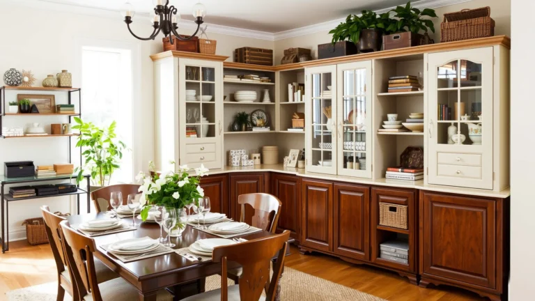 15 Dining Room Storage Ideas That Maximize Every Inch