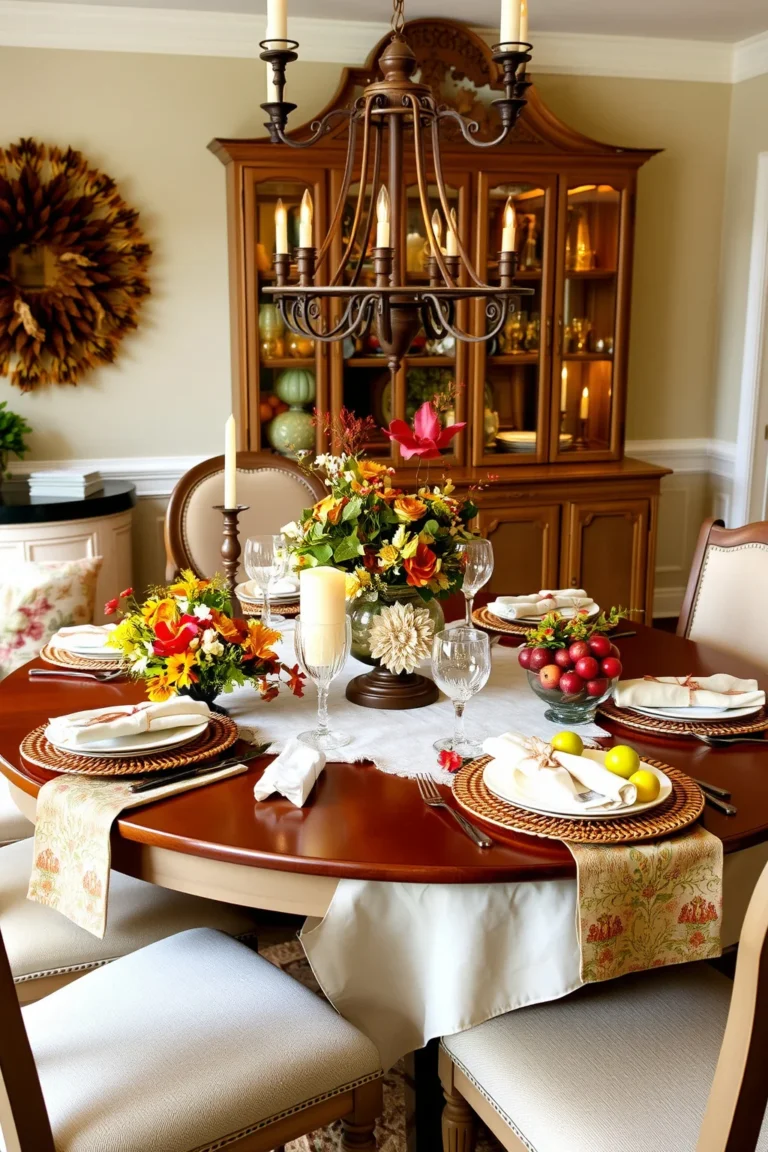 15 Dining Room Table Decor Ideas for Every Season