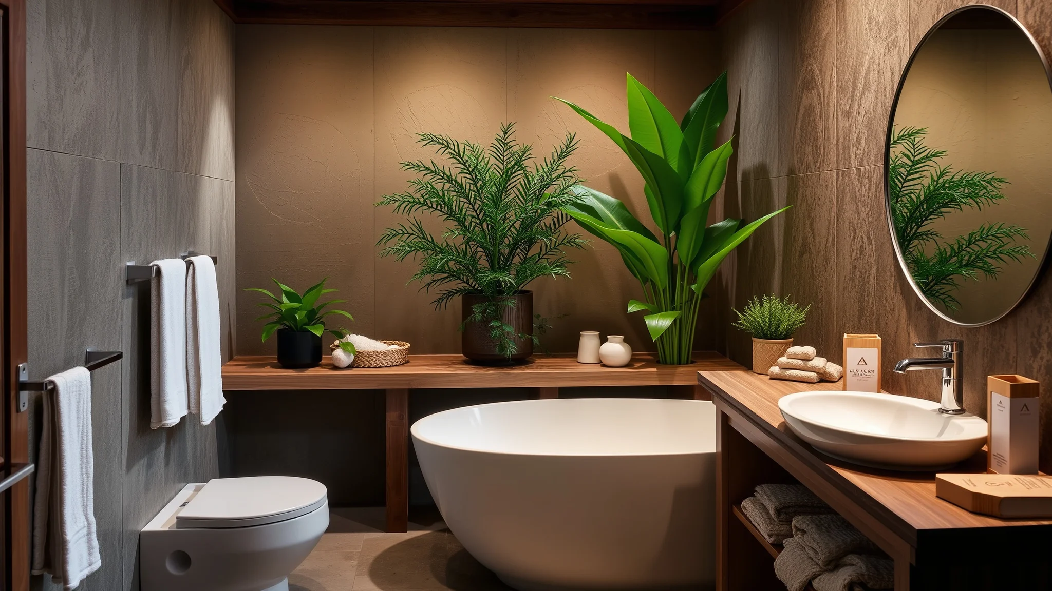15 Earthy Bathroom Ideas That Feel Calm and Natural