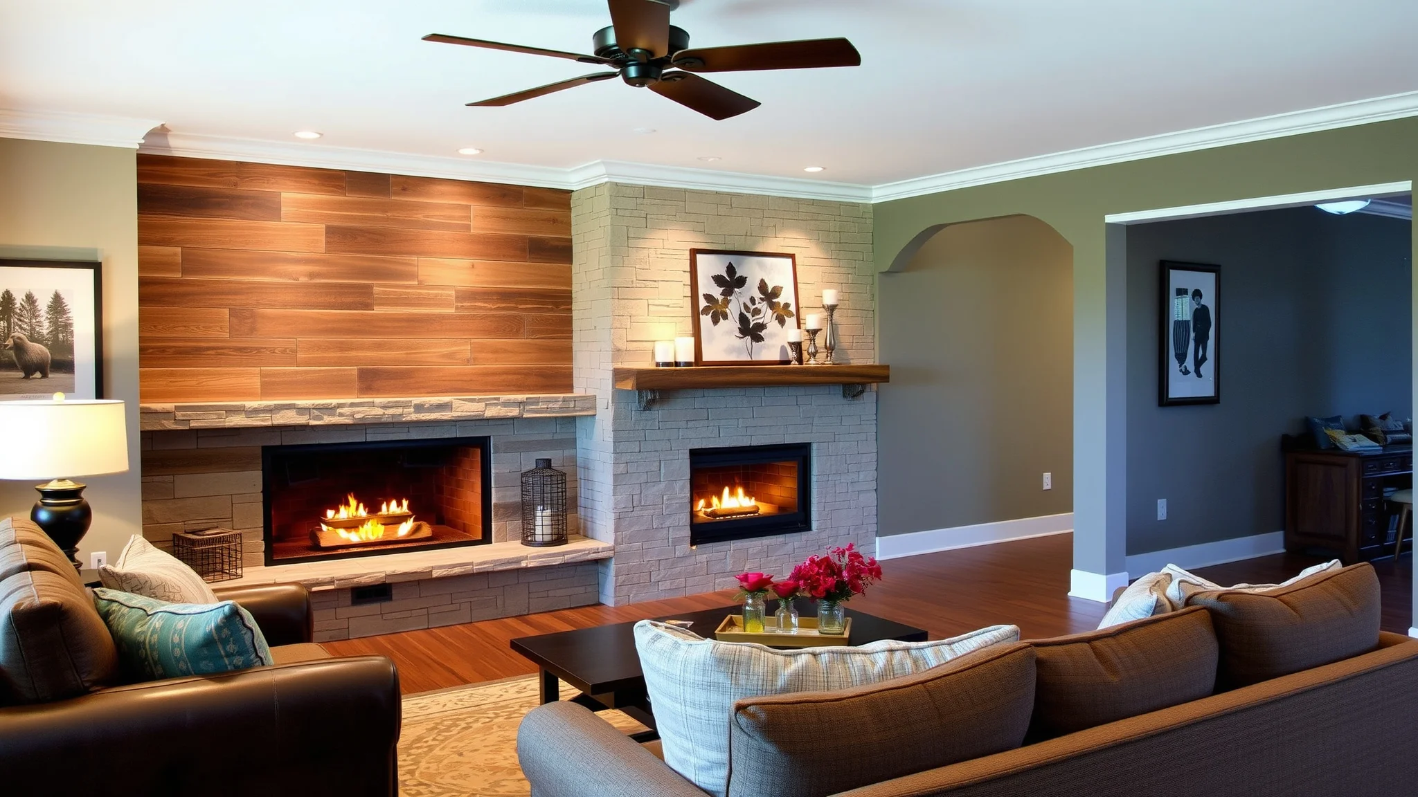 15 Fireplace Accent Wall Ideas That Make a Statement