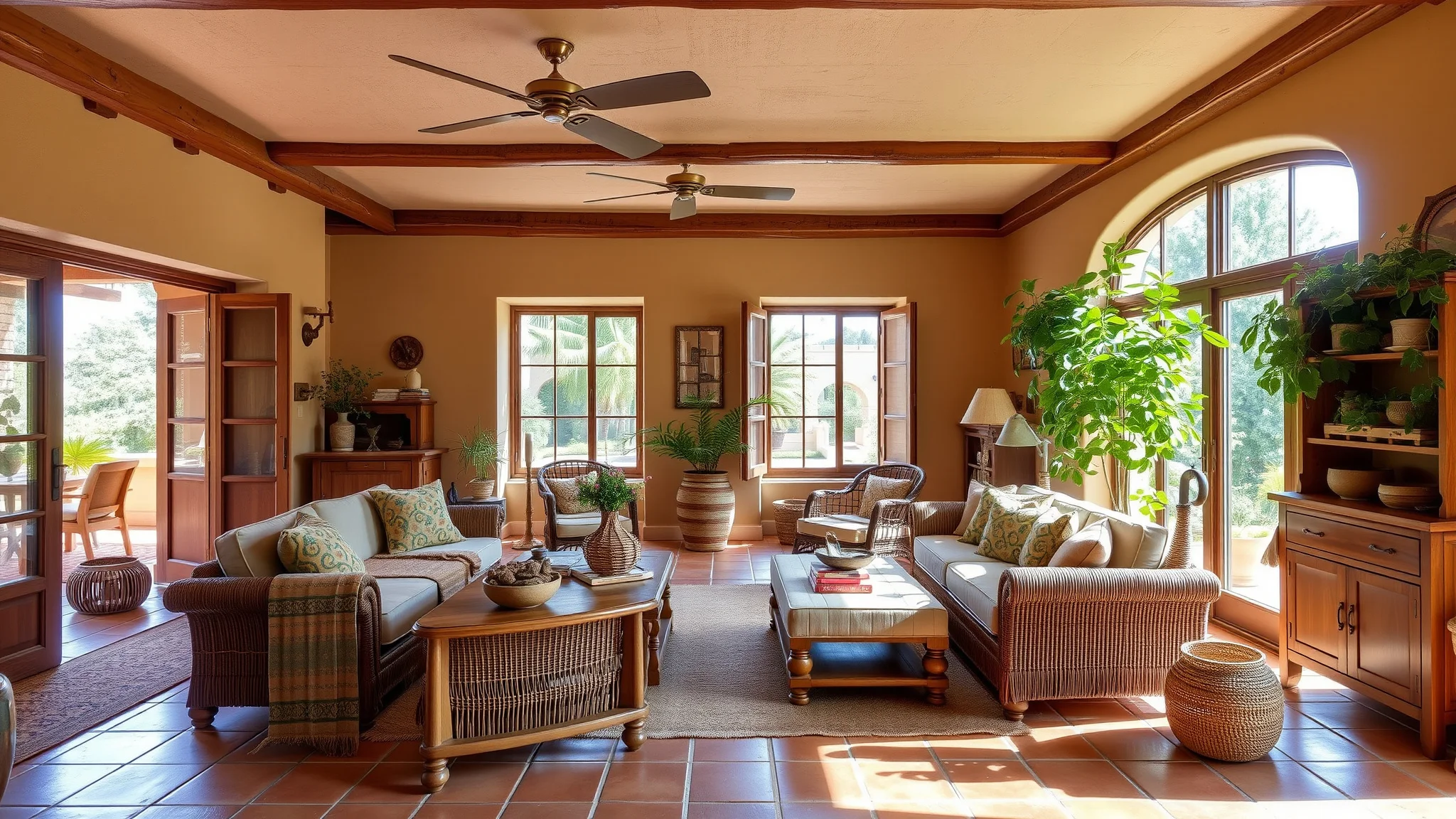 15 Mediterranean Living Room Ideas Full of Warm Charm