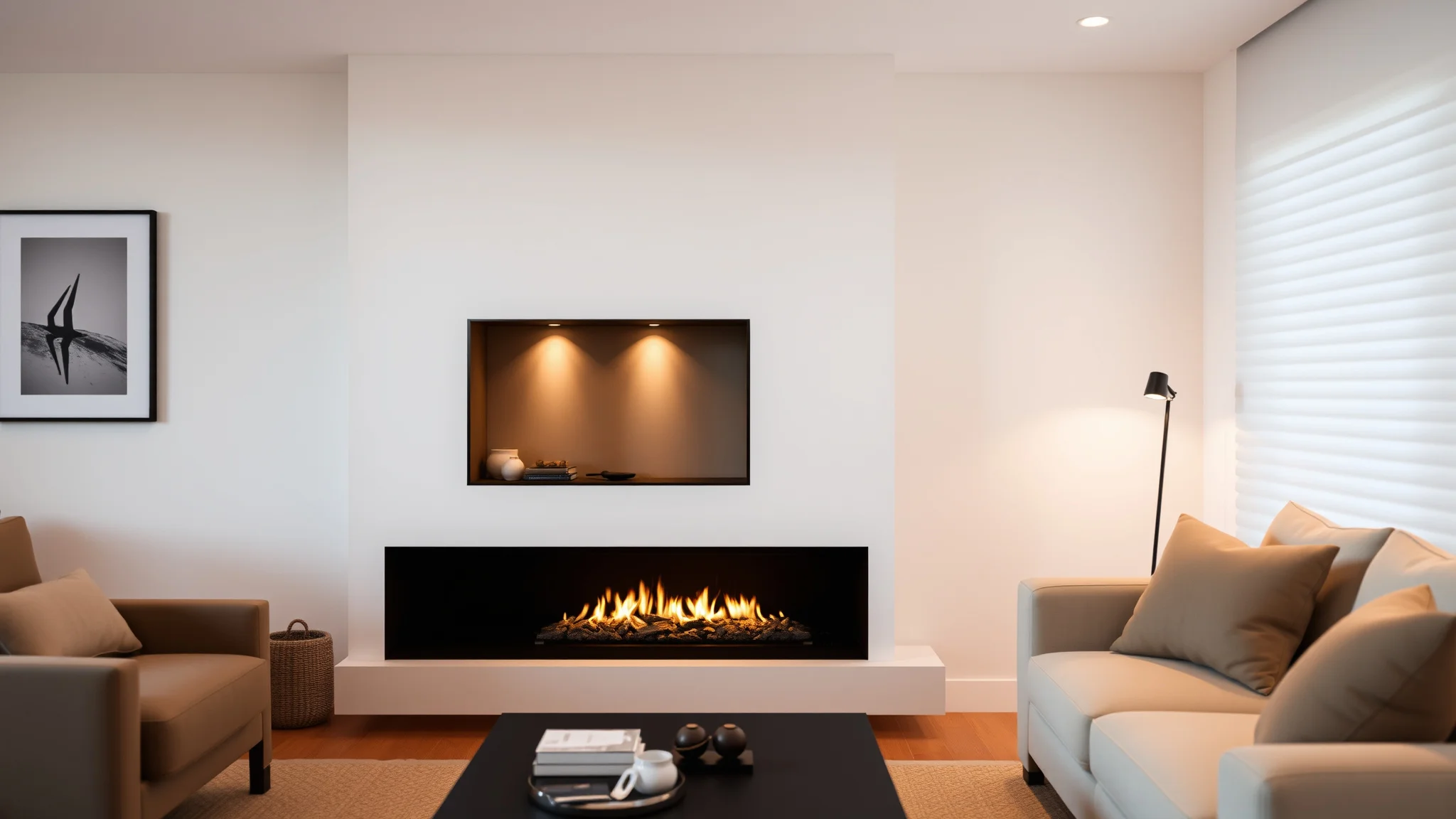 15 Minimalist Fireplace Ideas That Feel Sleek and Cozy