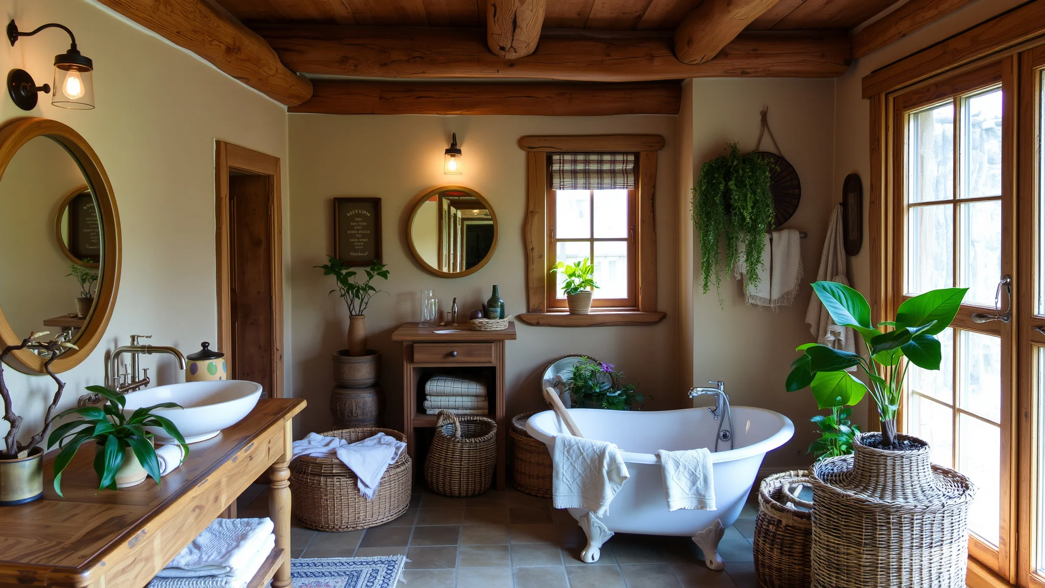 15 Rustic Bathroom Ideas That Feel Warm and Inviting