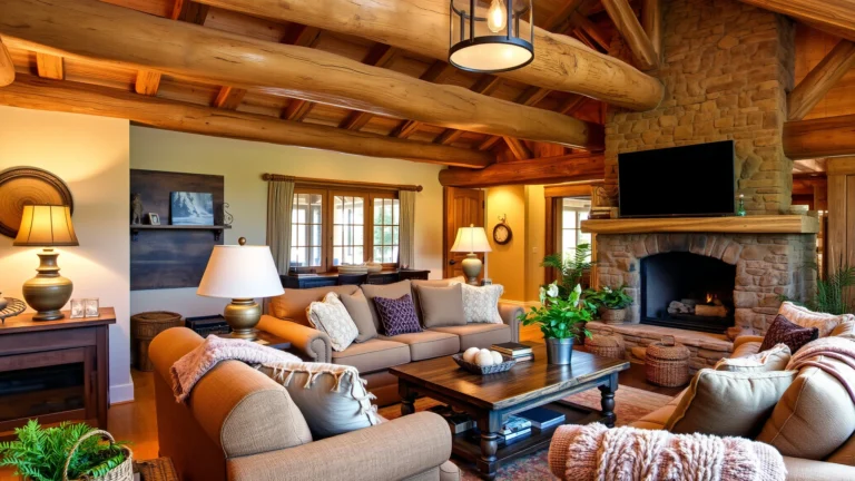 15 Rustic Living Room Ideas for a Cozy Rustic Home
